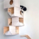 アイデア満載自作のキャットタワーで楽しい猫の遊び場 Poptie