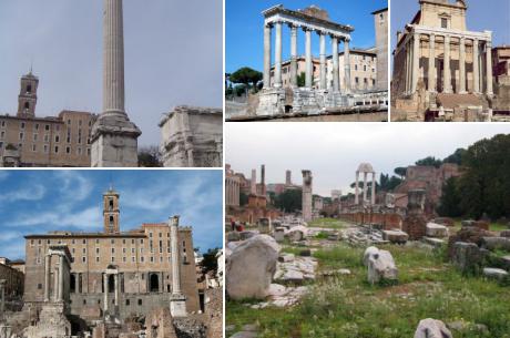 【フォロ・ロマーノ】ローマ帝国の歴史が伝わるイタリア観光で必見の遺跡！