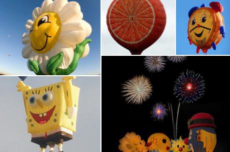 空を彩る気球が圧巻のアルバカーキ国際気球フェスティバル