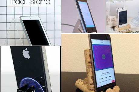 手持ちのスマートフォンを使いやすくする自作のスマホスタンド Poptie 手持ちのスマートフォンを使いやすくする自作のスマホスタンド Poptie