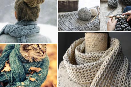 冬の時期に使いたくなる！心を込めて作った編み物/マフラー特集！