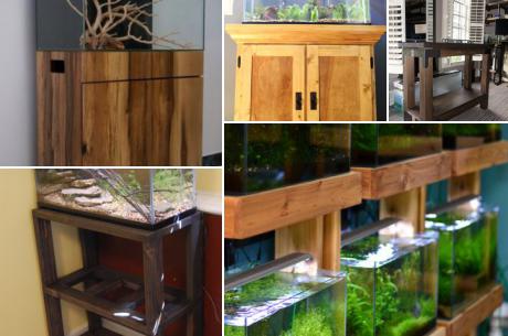 熱帯魚を飼育する水槽を置く台を自分好みにDIY！