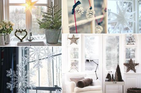 素敵なクリスマスを迎えるのにふさわしい窓のデコレーションアイデア！